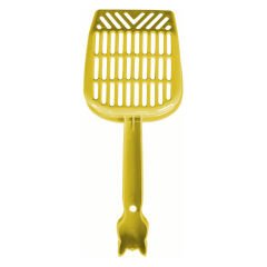 Markapet İnce Elekli Kedi Kumu Küreği Medium 10-25 cm Sarı
