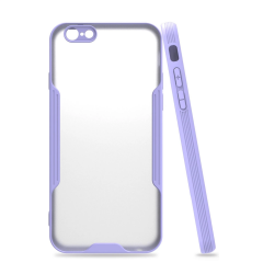 İphone 6 Kılıf Platin Silikon - Lila
