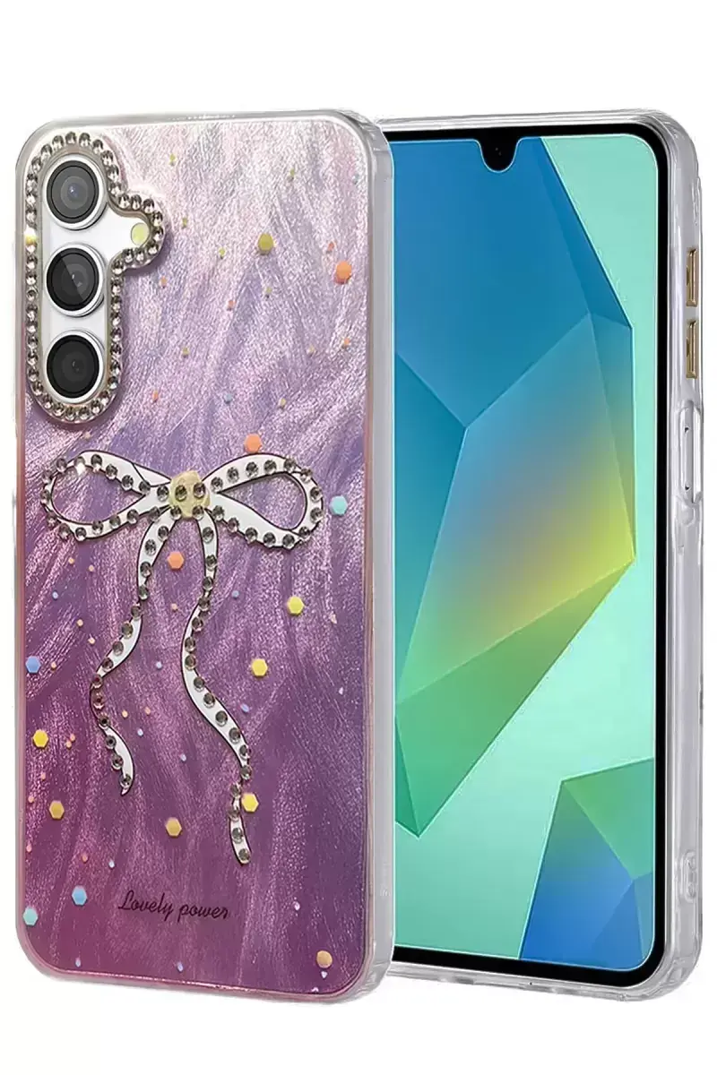 Newface Samsung Galaxy A54 5g Kılıf Blade Aynalı Desenli Kapak - Desen 1