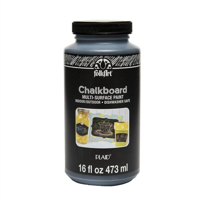 Folkart Chalkboard Kara Tahta Boyası - Siyah - 473ml