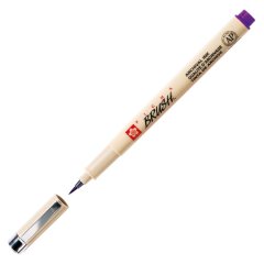 Pigma Brush Fırça Uçlu Kalem - Purple