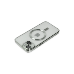 İphone 14 Kılıf Kross Magneticsafe Kapak - Gümüş