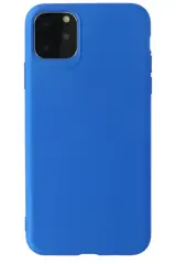 Newface İphone 11 Pro Max Kılıf First Silikon - Mavi