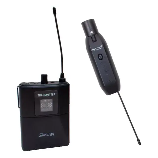Magicvoice Mv-19600 Uhf Kablosuz Enstrüman Uyumlu İkili Mikrofon Set