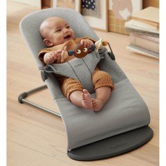 BabyBjörn Bliss Ana Kucağı Cotton 3D Jersey Oyuncaklı / Light Grey