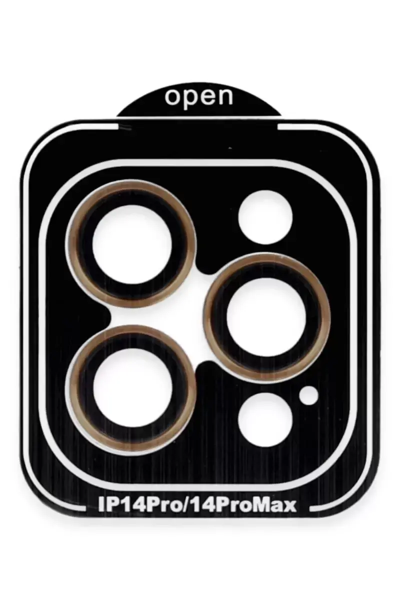 Joko Apple İphone 14 Pro Max Pvd Metal Kamera Lens - Turuncu