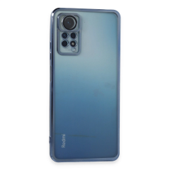 Xiaomi Redmi Note 11 Pro Kılıf Razer Lensli Silikon - Açık Mavi
