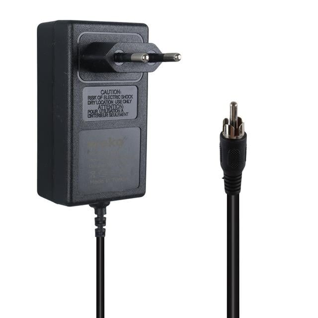 Weko 16 Volt - 2. Amper Tos Fişli Rca Yerli Üretim Priz Tipi Santral Adaptörü