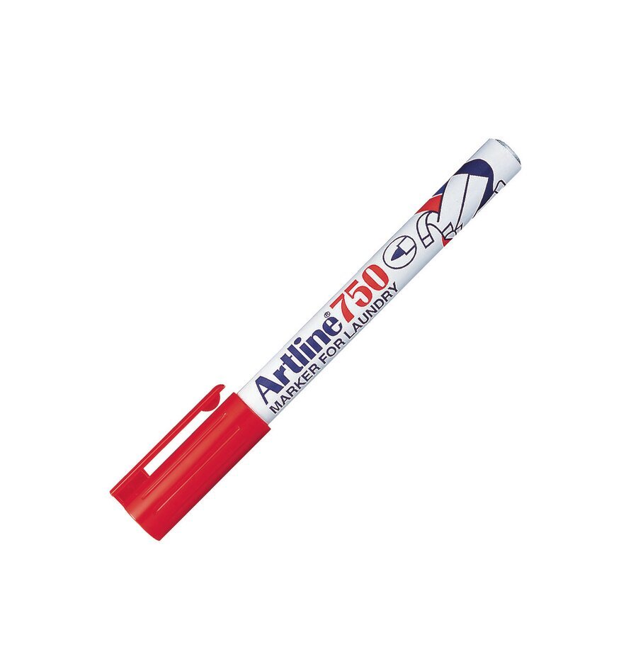 Yıkanabilir Kumaş Kalemi N:Ek-750 Kırmızı