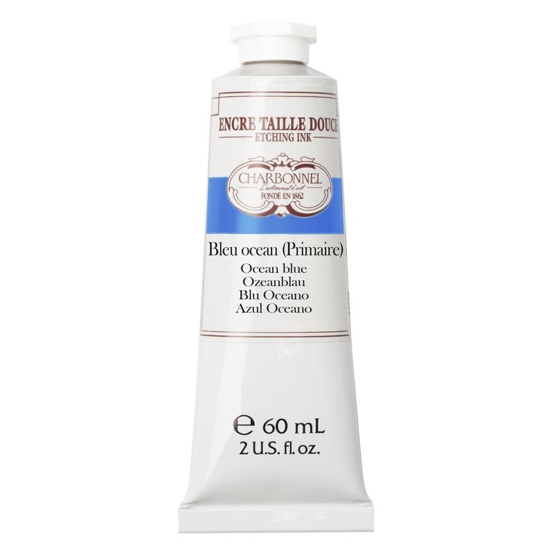 Charbonnel Gravure Ink 60ml - Ocean Blue