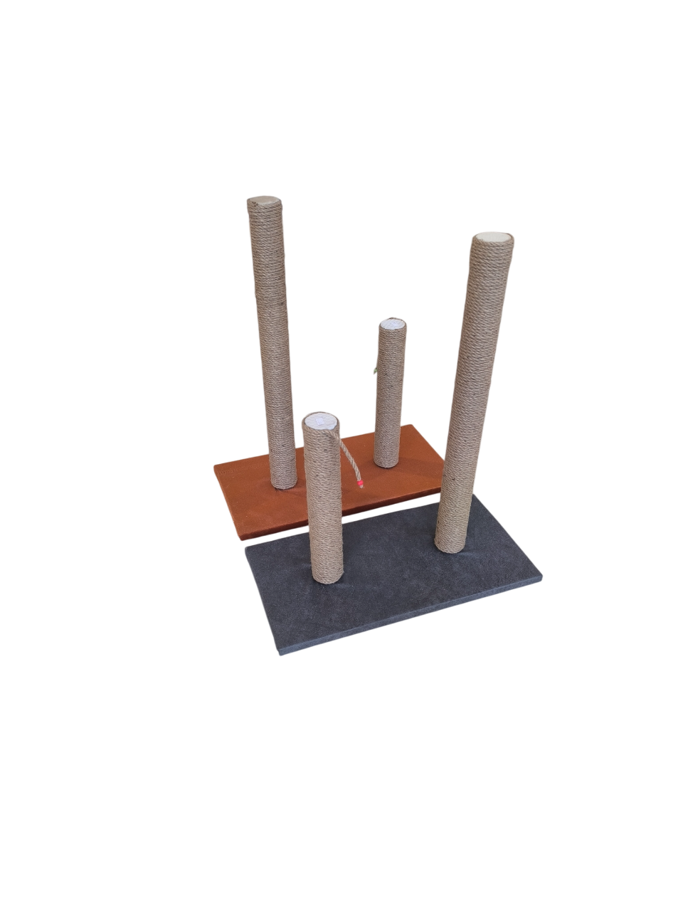 İkili Kedi Tırmalama Tahtası 40 cm - 70  cm Çeşitli Renklerde