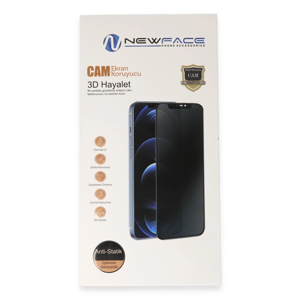 Samsung Galaxy A57 5g 3d Antistatik Hayalet Cam Ekran Koruyucu