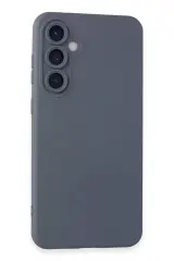 Newface Samsung Galaxy S24 Kılıf Nano İçi Kadife Silikon - Gri