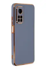 Newface Xiaomi Mi 10t Kılıf Volet Silikon - Mavi