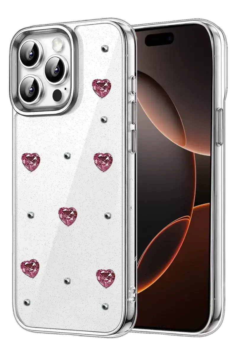 Newface Apple İphone 15 Pro Max Fiyonk Desenli Kapak - Desen 3