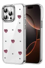 Newface Apple İphone 15 Pro Max Fiyonk Desenli Kapak - Desen 3
