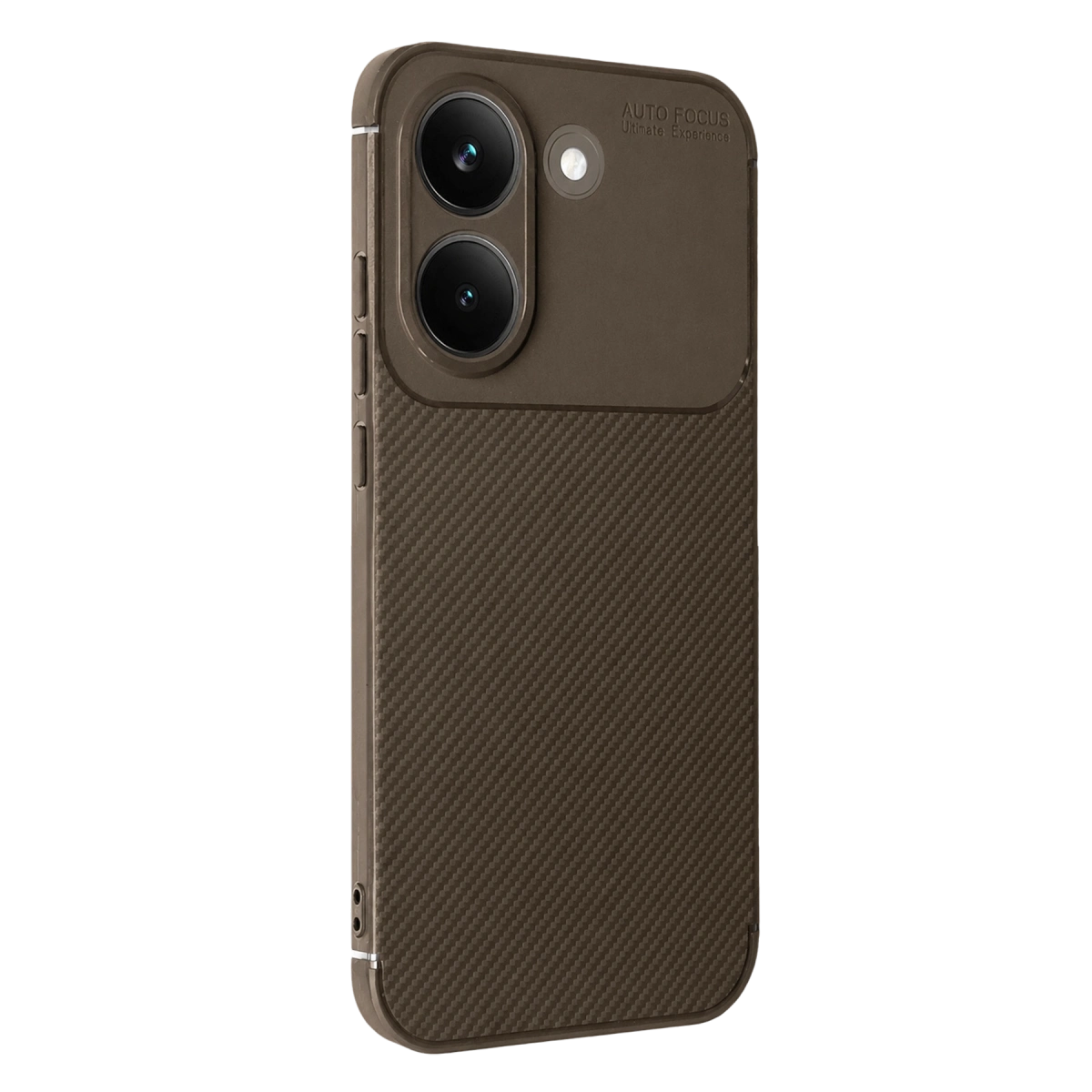 Xiaomi Poco X8 Pro Auto Focus Karbon Kapak - Kahverengi
