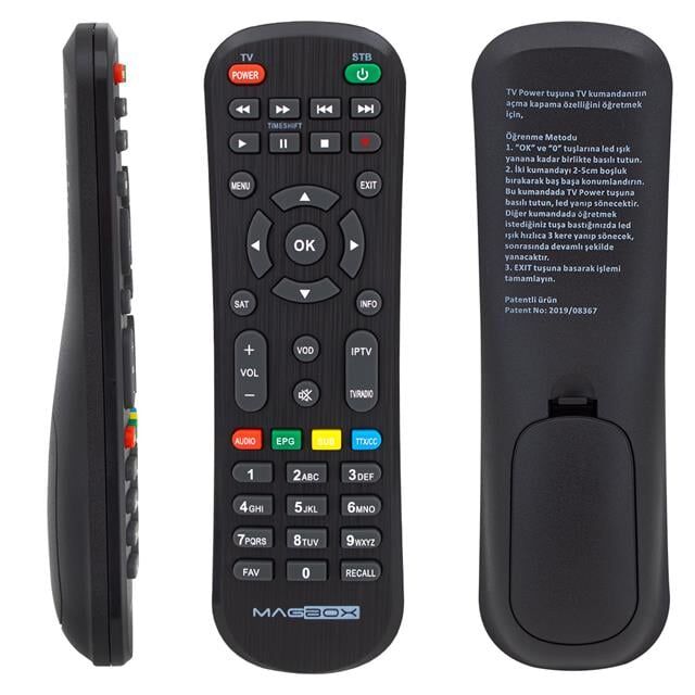 Magbox President Hd Uydu Alıcı Kumandası