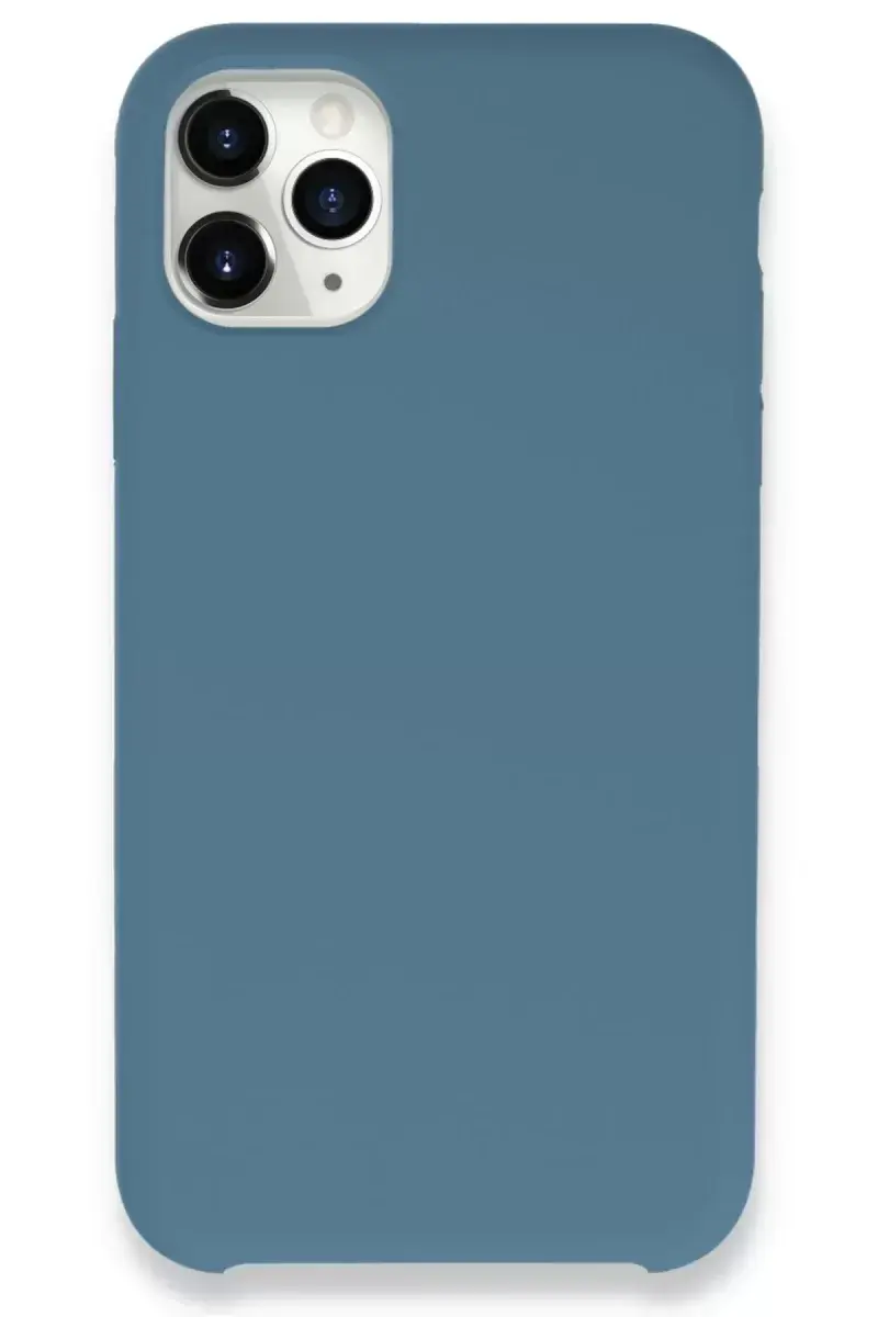 Newface İphone 11 Pro Max Kılıf Lansman Legant Silikon - Açık Mavi
