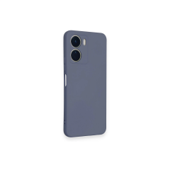 Vivo Y16 Kılıf Nano İçi Kadife Silikon - Gri