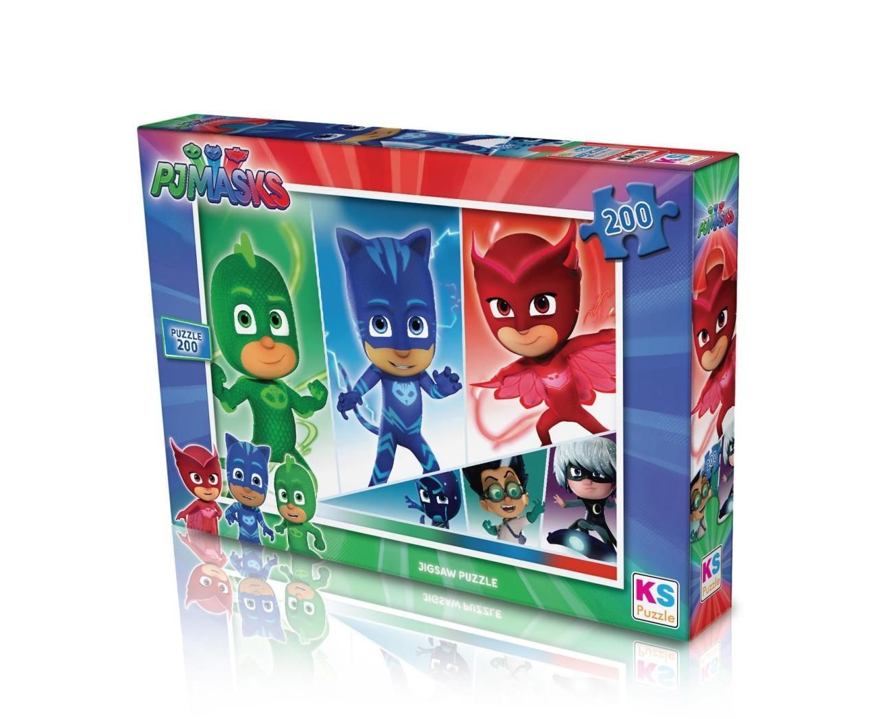 KS Games Pjmaska Puzzle 200 Parça