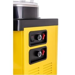 Panaromik Twin Soğuk İçecek Dispenseri, 10 L+10 L, Sarı