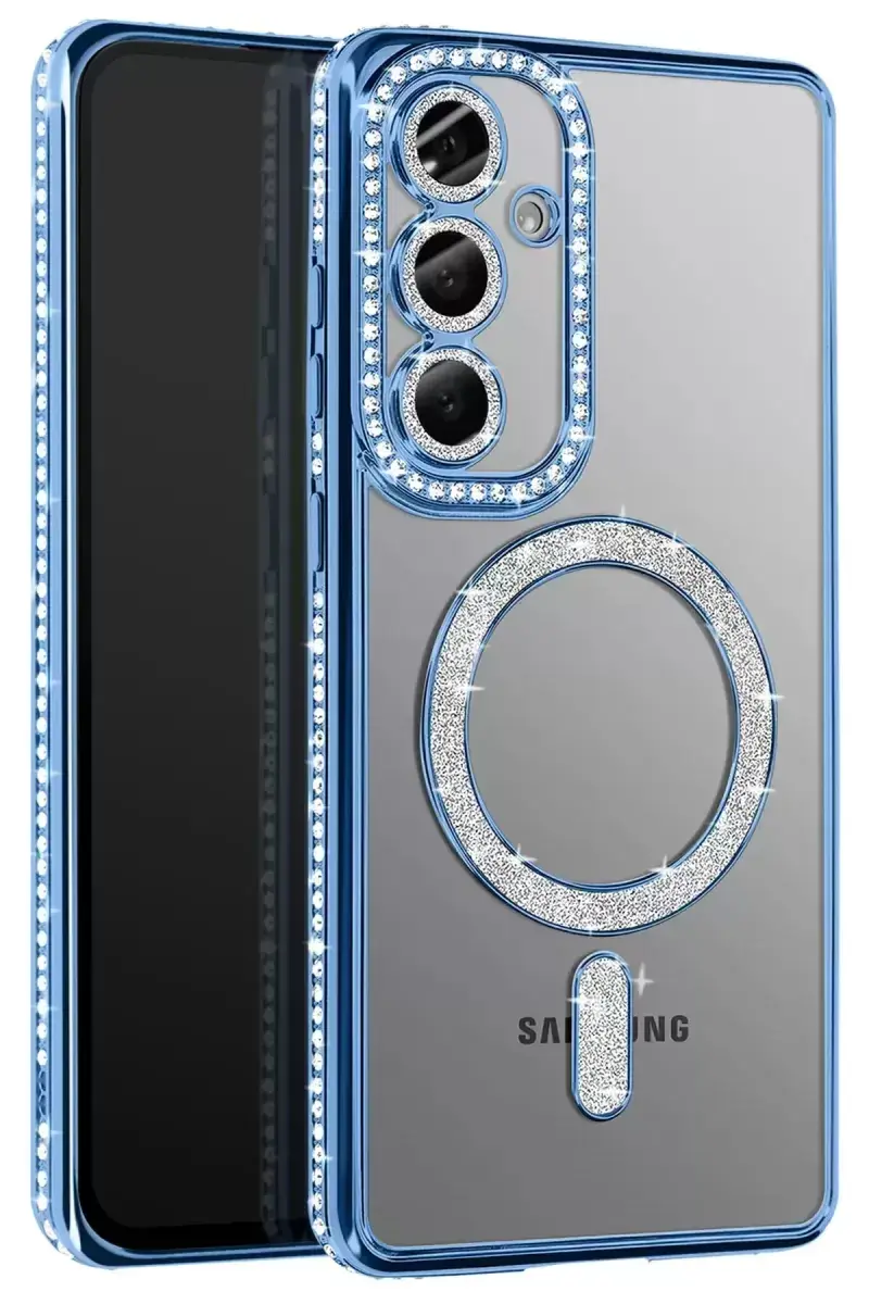 Joko Samsung Galaxy S26 Plus Joke Simli Magneticsafe Kılıf - Mavi