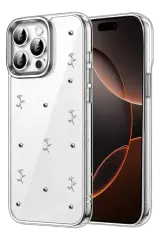 Newface Apple İphone 15 Pro Max Fiyonk Desenli Kapak - Desen 4
