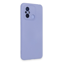 Xiaomi Redmi 12c Kılıf Nano İçi Kadife Silikon - Lila