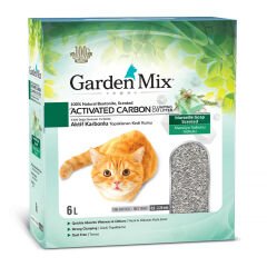 Garden Mix Aktif Karbonlu Sabun Kokulu Kedi Kumu 6 lt