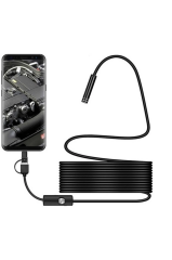 Endoskop 3 İn 1 Yılan Kamera Usb Micro Usb Type-c 20 Metre Sert Kablo