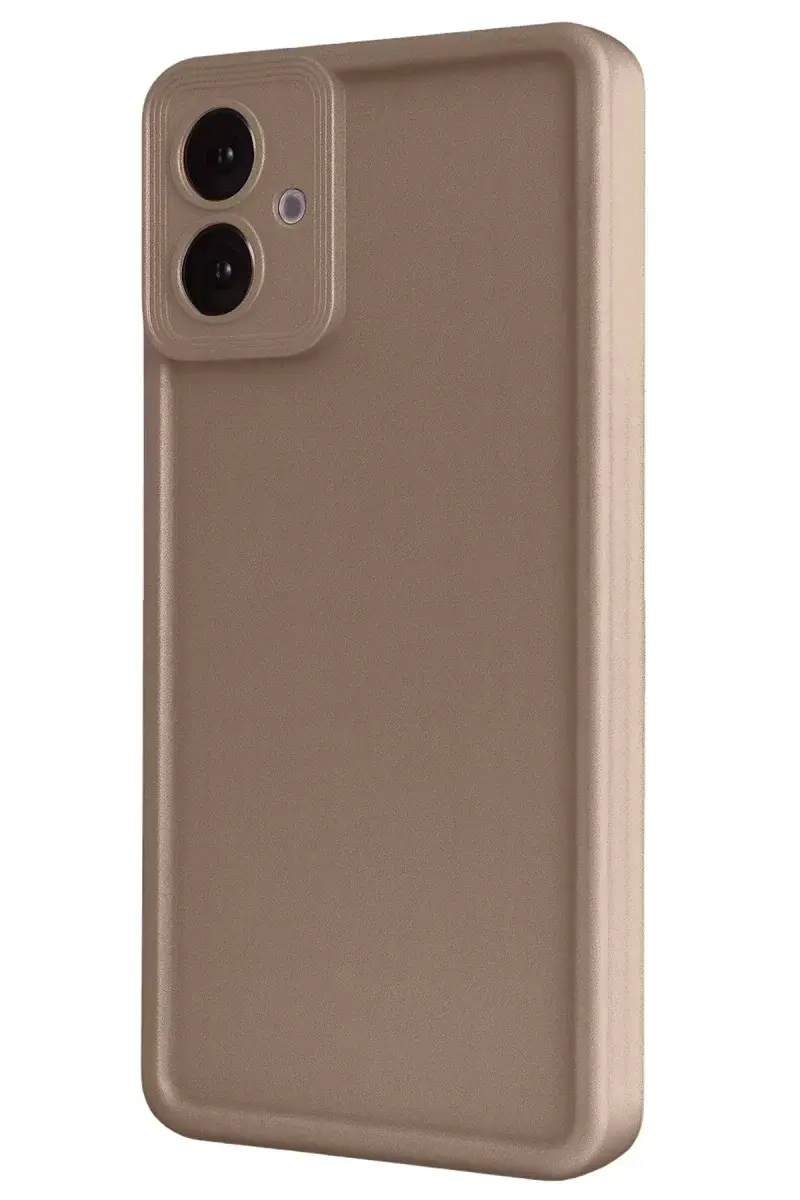 Newface Samsung Galaxy A07 4g Viera Silikon - Kahverengi