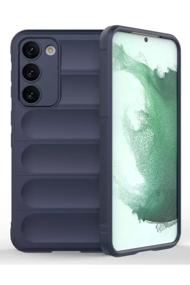 Newface Samsung Galaxy S23 Plus Kılıf Optimum Silikon - Lacivert