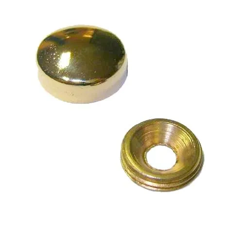 Vida Kapama Kapağı 20 Mm, Sarı - 10 Adet