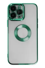 Newface İphone 14 Pro Max Kılıf Slot Silikon - Köknar Yeşili
