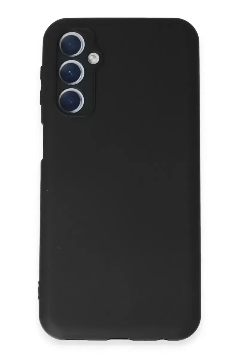 Newface Samsung Galaxy M34 5g Kılıf First Silikon - Siyah