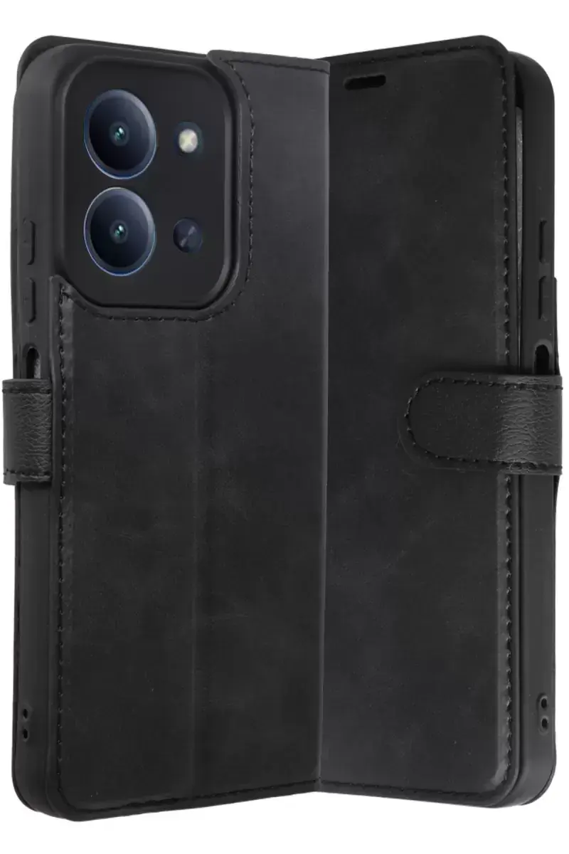 Newface Xiaomi Redmi 15c 4g Trend S Plus Kapaklı Kılıf - Siyah