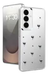 Newface Samsung Galaxy S26 Plus Fiyonk Desenli Kapak - Desen 1