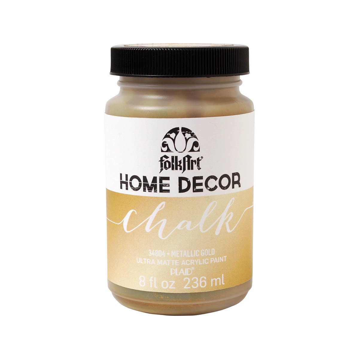 Folkart Chalk - Home Decor 236ml Metalik Gold