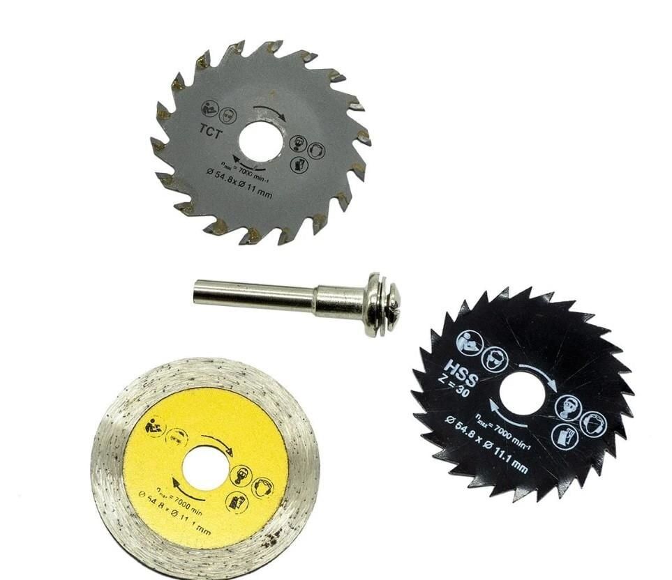 3 Parça Mini Ahşap Testere Seti