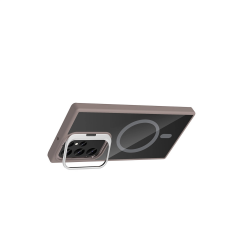 Joko Samsung Galaxy S25 Ultra Remim Lensli Magsafe Standlı Kapak - Titan Gri