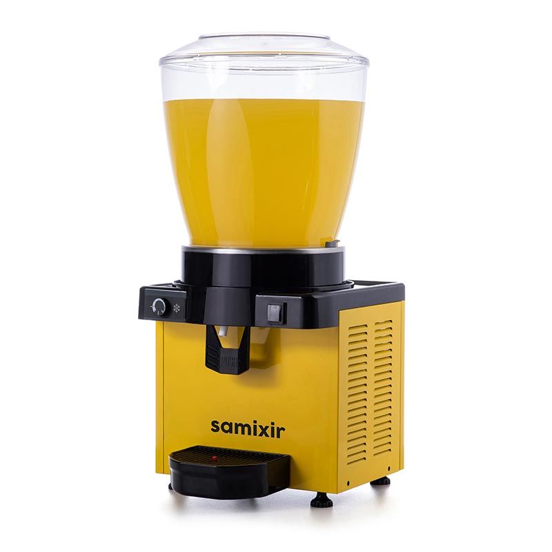 Panaromik Analog Soğuk İçecek Dispenseri, 22 L, Sarı