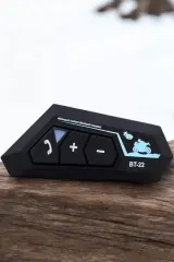 İnterkom Intercom Kask Kulaklık Bt22 Bluetooth Motosiklet Kulaklık 5.0 Bluetooth