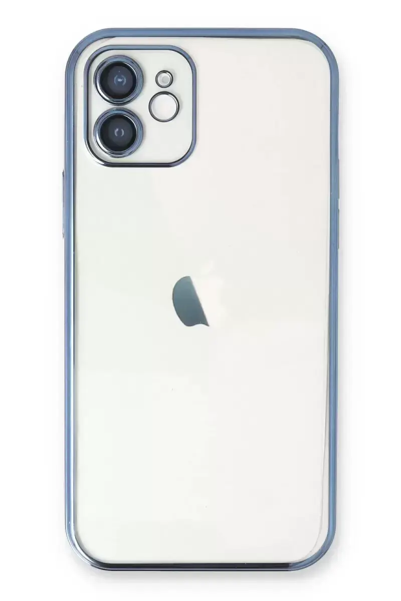 Newface Apple İphone 11 Kılıf Razer Lensli Silikon - Açık Mavi