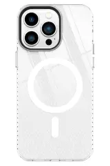 Newface Apple İphone 14 Pro Kılıf Beta Magneticsafe Silikon - Şeffaf