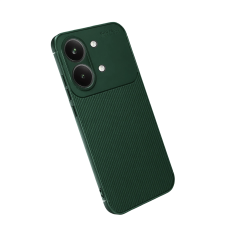 Xiaomi Poco X8 Pro Max Auto Focus Karbon Kapak - Koyu Yeşil