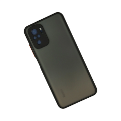 Xiaomi Redmi Note 10 Kılıf Montreal Silikon Kapak - Siyah