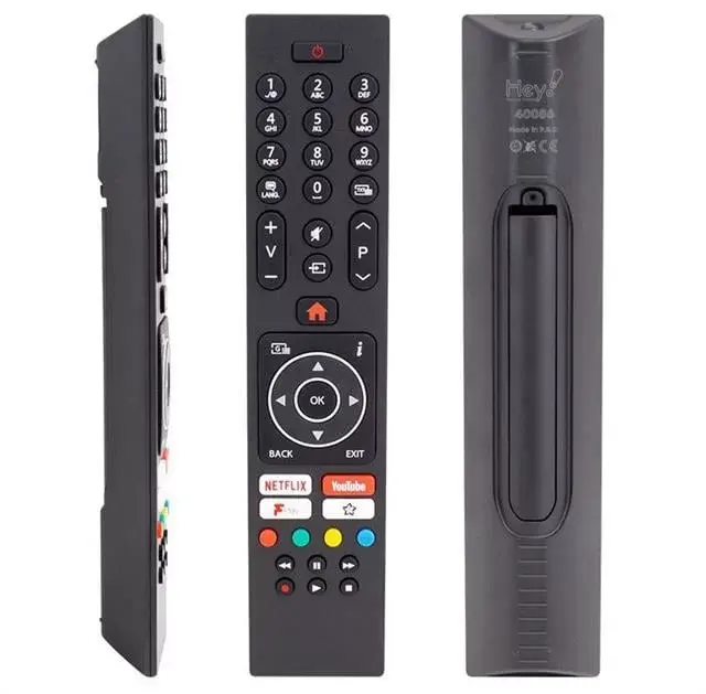 Hey Vestel Netflix Youtube Play Tuşlu Yazısız Lcd Led Tv Kumanda
