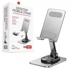 Powerway Dms33 Full Metal Gövde 360 Derece Dönebilen Masaüstü Telefon Standı