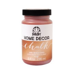 Folkart Chalk - Home Decor 236ml Metallic Copper